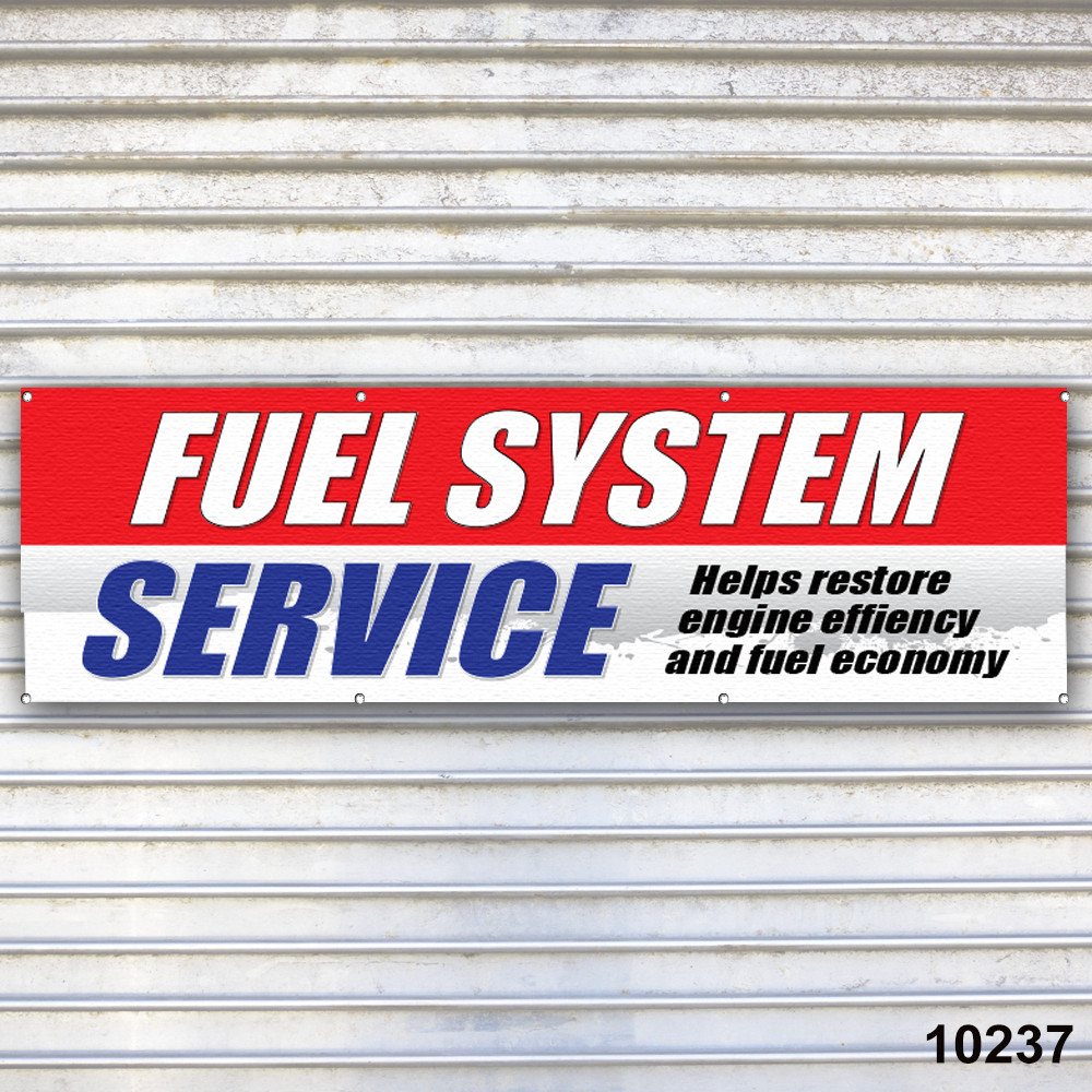 Fuel System Service Banner