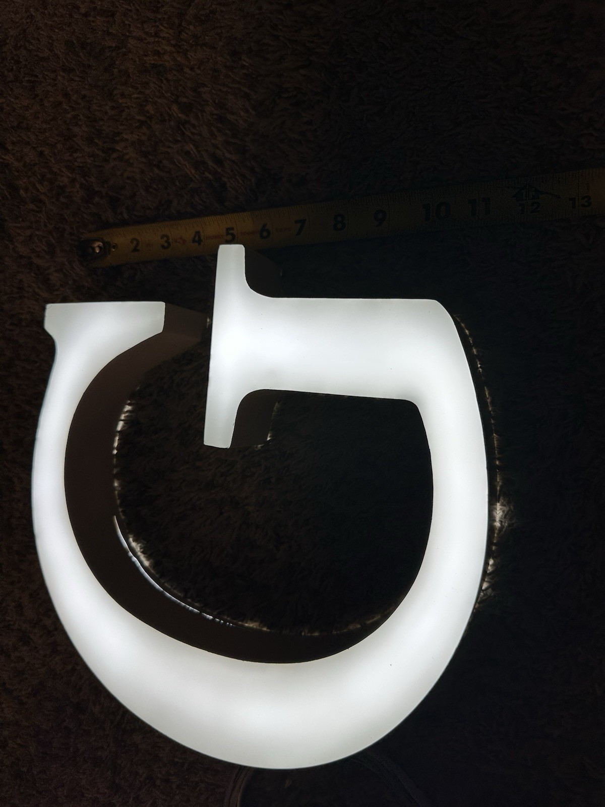 Authentic 12&Prime; Front Lot « Guess » Channel Letters