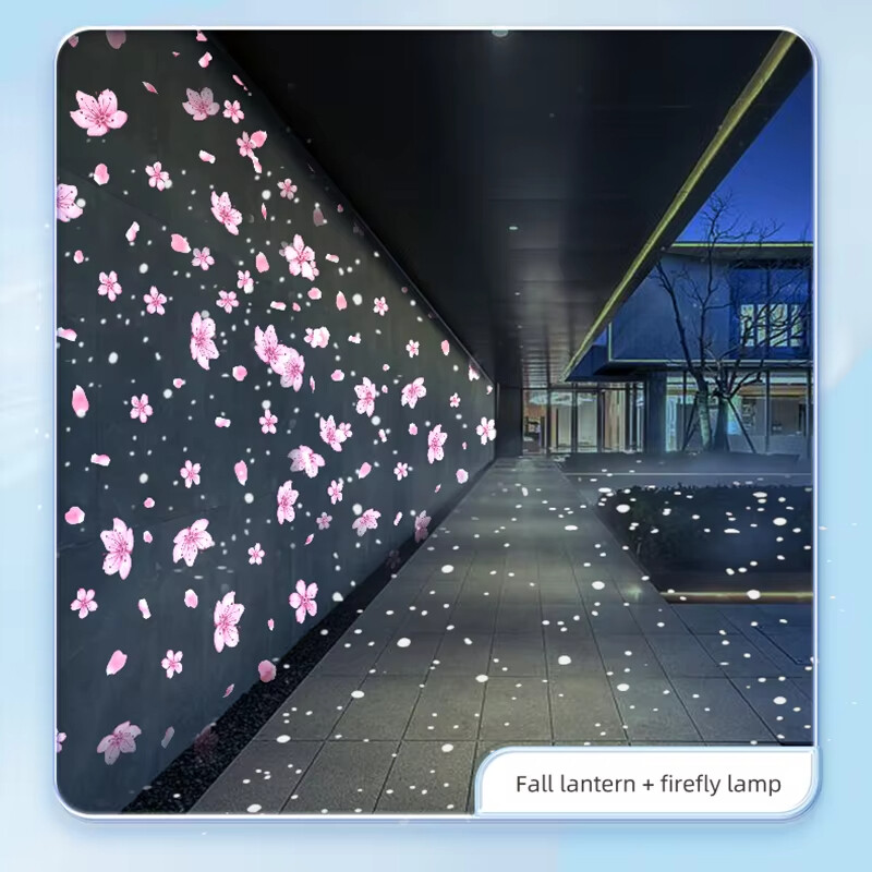 40W-600W Flower Dynamic Effect Pattern Projection Logo Gobo Projector Shop Decor