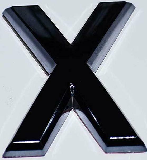 1 PCS – Apartment Number Sign/Mailbox Number Sign,Letter X (Black,3D…ref0420