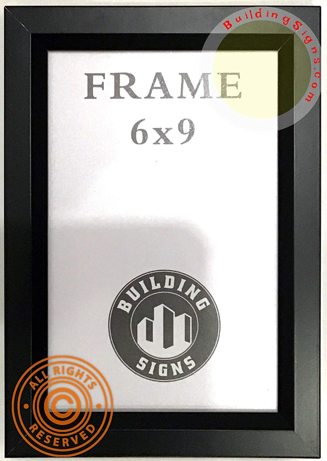 NYC HPD Inspection Frame 6×9 Black (Heavy Duty – Aluminum)-REF24-1027