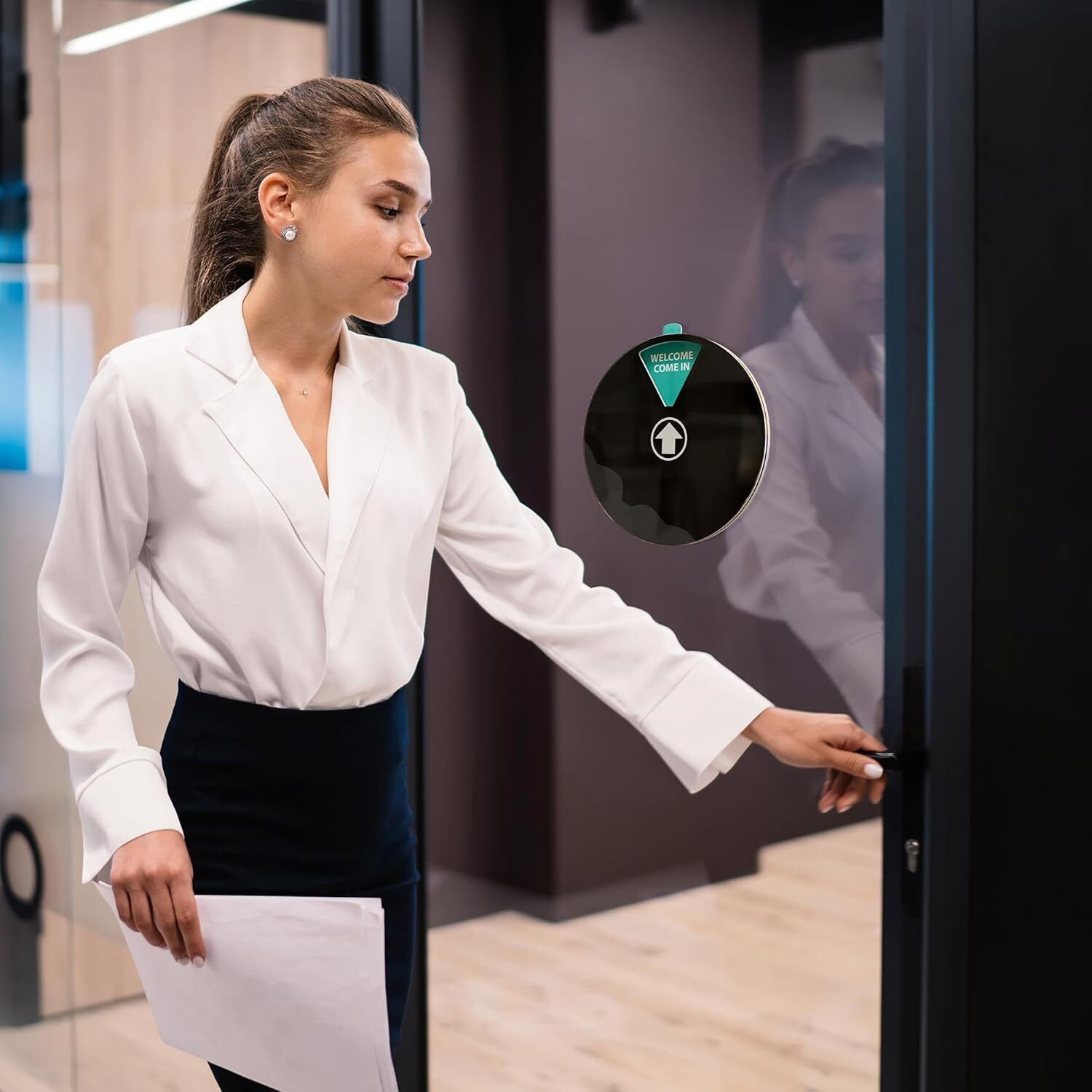 Office Door Signs,Rotating Status Door Sign-Do not Disturb,Out of Office