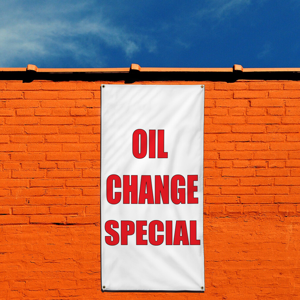 Vertical Vinyl Banner Multiple Sizes Business Weatherproof Industrial Yard Signs