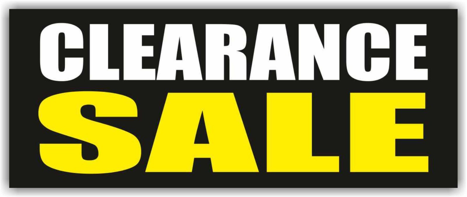 CLEARANCE SALE Advertising Banner Vinyl Mesh Sign discount retail 30 40 50 % off