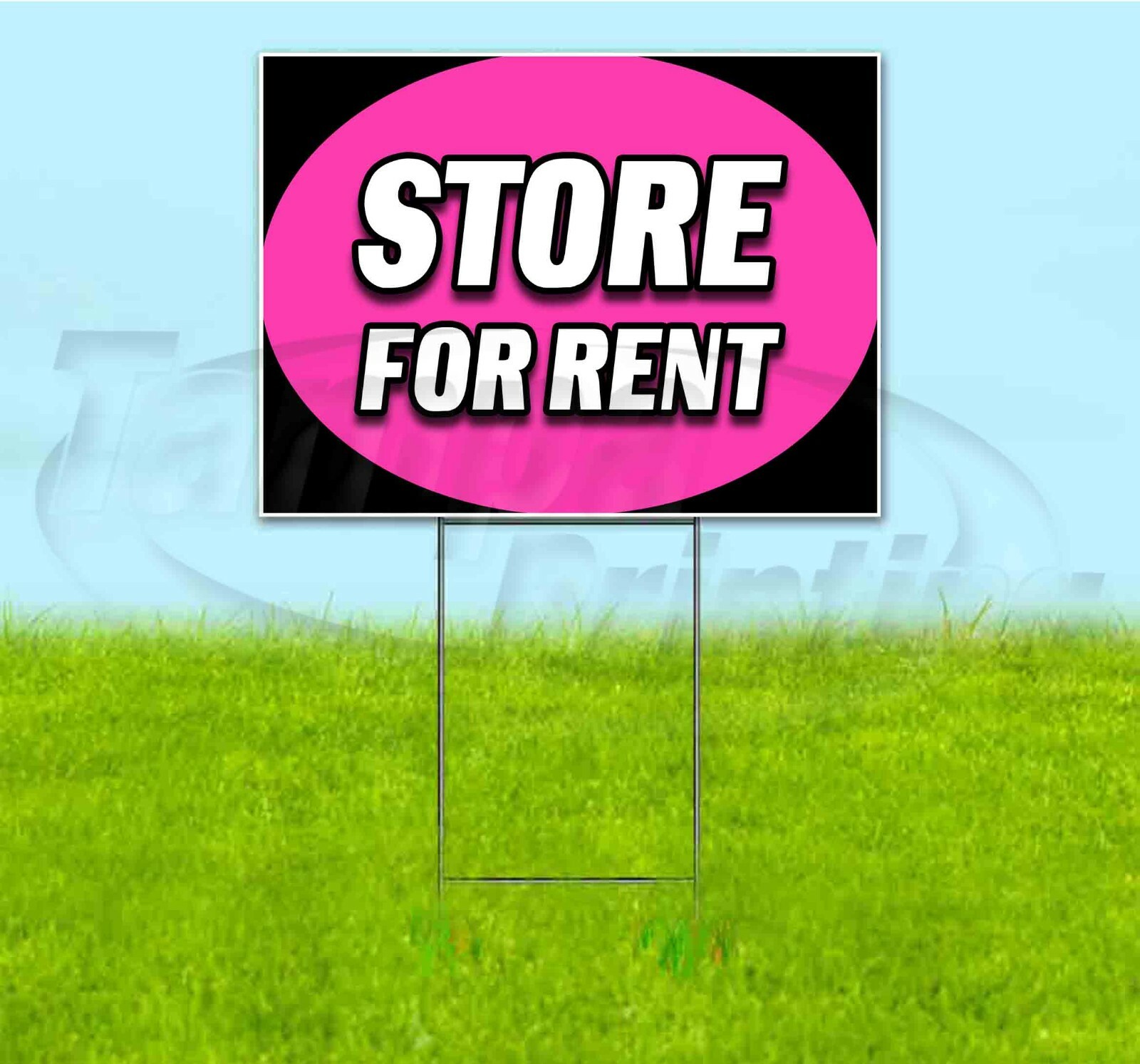 STORE FOR RENT 18×24 Yard Sign WITH STAKE Corrugated Bandit USA BUSINESS LEASE