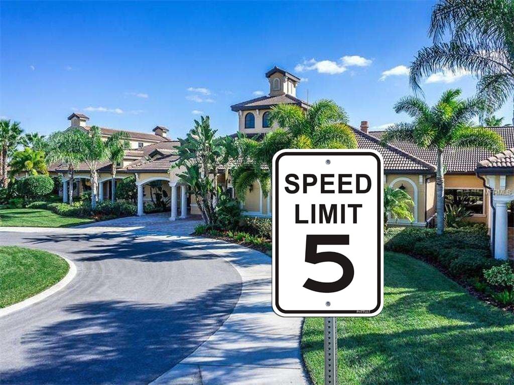 2-Pack 12x18in &lsquo;Speed Limit 5 MPH&rsquo; Reflective 40Mil Aluminum Sign UV Coated