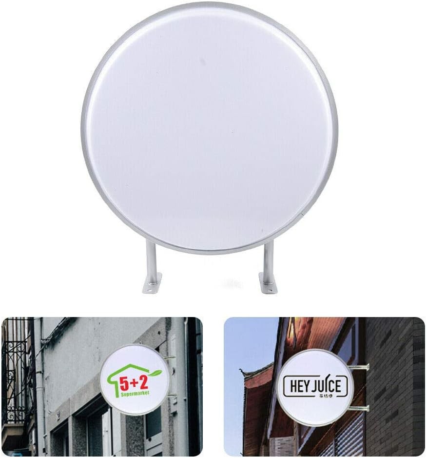 24 » Led Double Sided Outdoor Advertising Projecting Light Box Sign, Waterproof