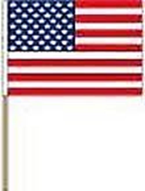 USA America 5 1/2&Prime; x 7  » Hand Flag Sign (Pack of 100)