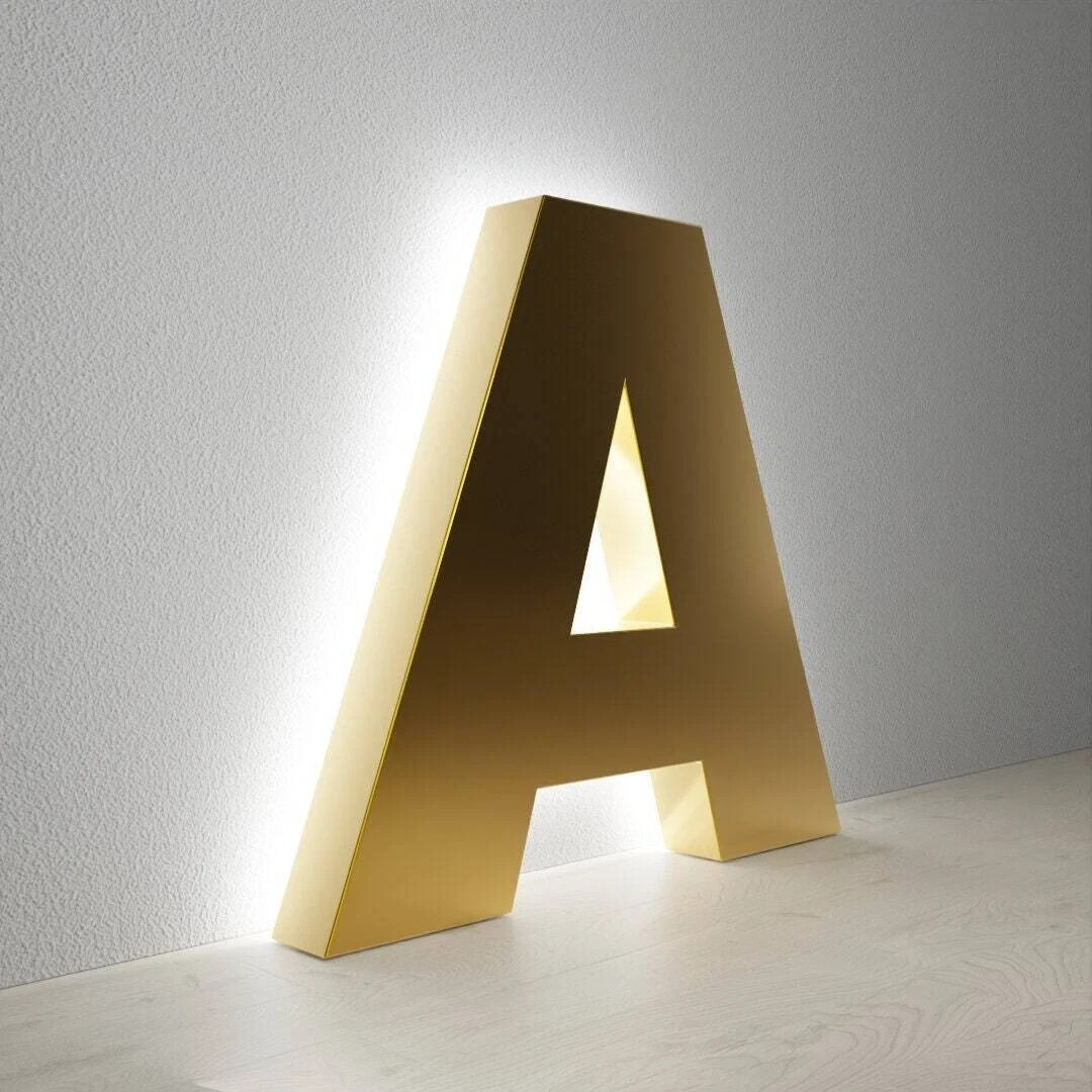 𝑵𝓙̶ Your Logo Custom 3D Channel Letters Illuminated & Non-Illuminated