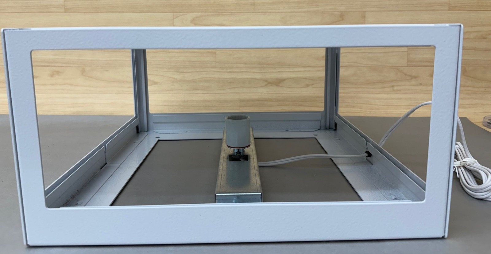Cardtronics Lighted ATM Topper Universal 8&Prime; High White Flat Hood 4-Sided