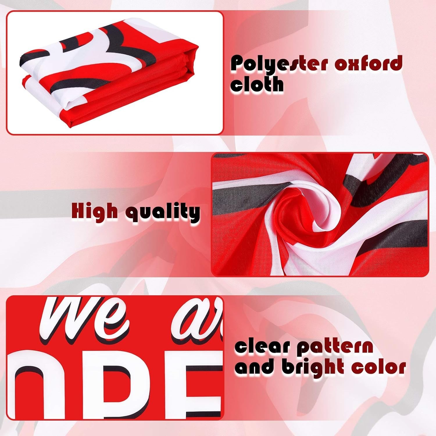 We Are Open Banner Polyester Oxford Cloth We Are Open Store Sign Outdoor Indo…