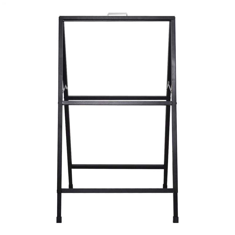 24&Prime;x36&Prime; Heavy-Duty Double-Sided Metal Sidewalk A-Frame Sign Holder Stand