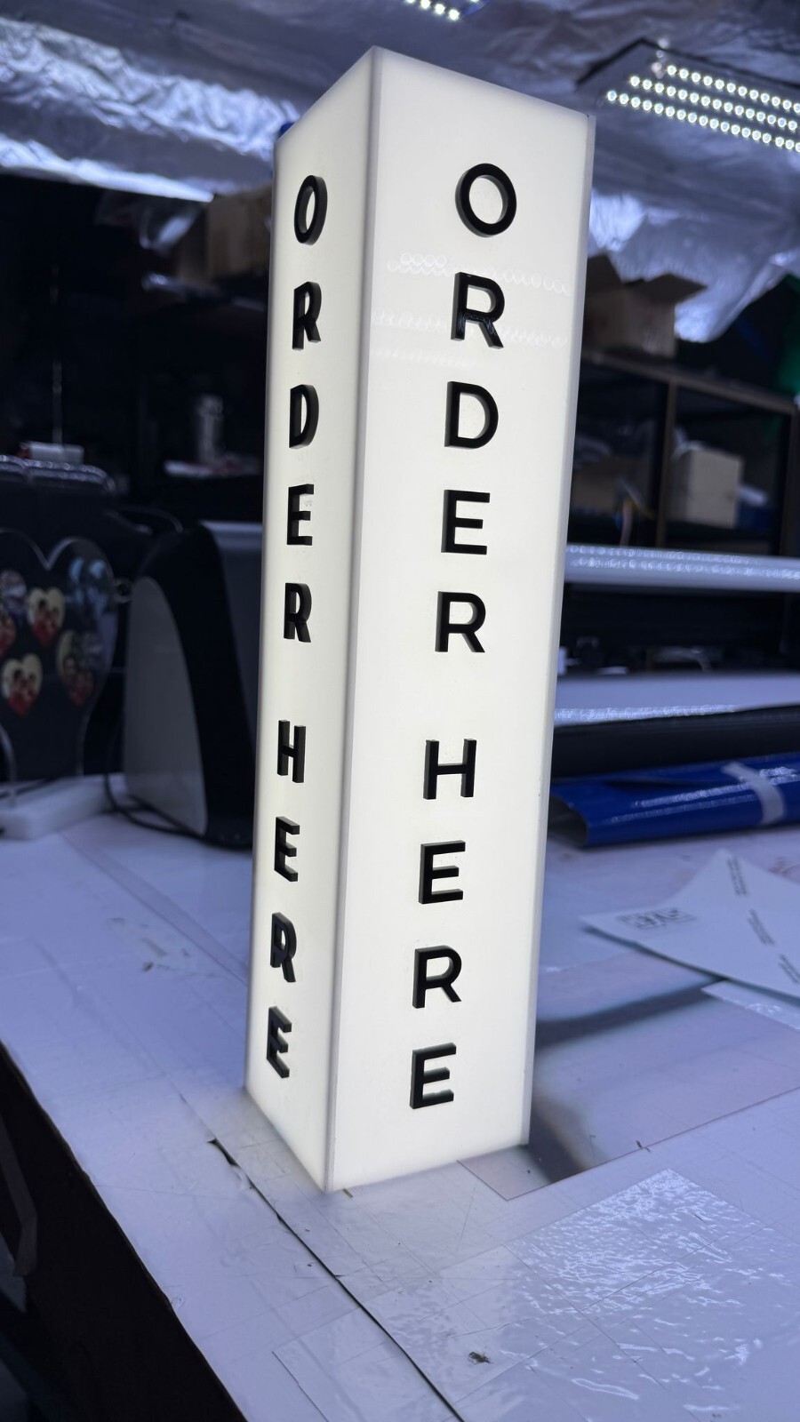 Acrylic , metal Sign, Round sign, Sign box, Light box, Wall Sign, Decorations.