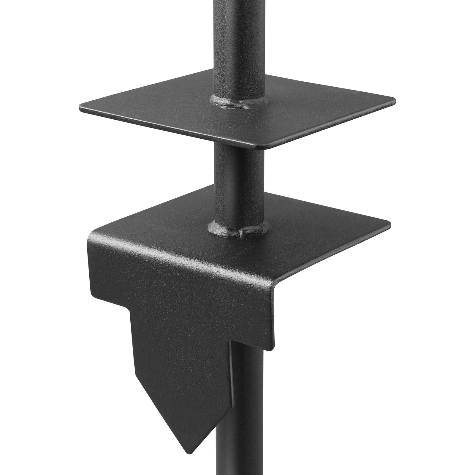 OPEN BOX – 30&Prime; Replacement Real Estate Yard Sign Post Stake – Black Steel
