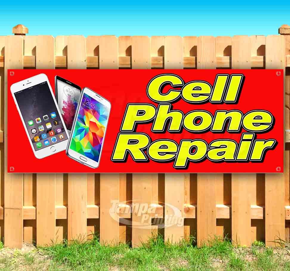 CELL PHONE REPAIR Advertising Vinyl Banner Flag Sign Many Sizes