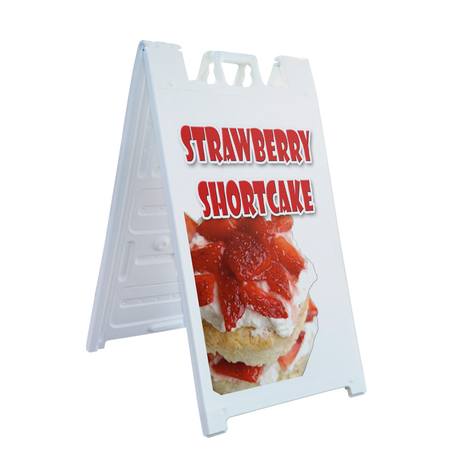 A-frame Sidewalk Strawberry Shortcake 24&Prime; x 36&Prime; Double Sided A-Frame Sidewalk Si