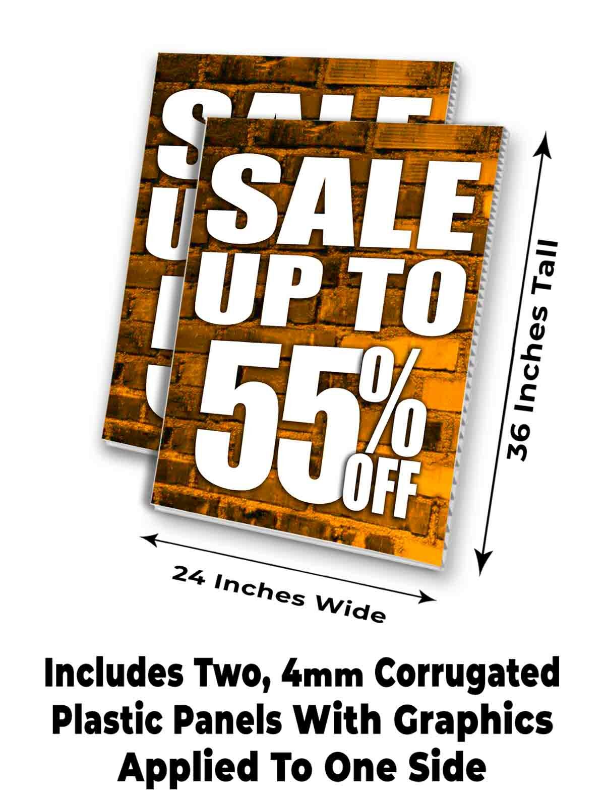 Sale Up To 55% Off Signicade 24×36 A Frame Sidewalk Sign Double Sided