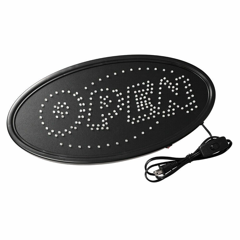 LED Animated Neon Light Ultra Bright Shop Store OPEN Business Sign ON/OFF Switch