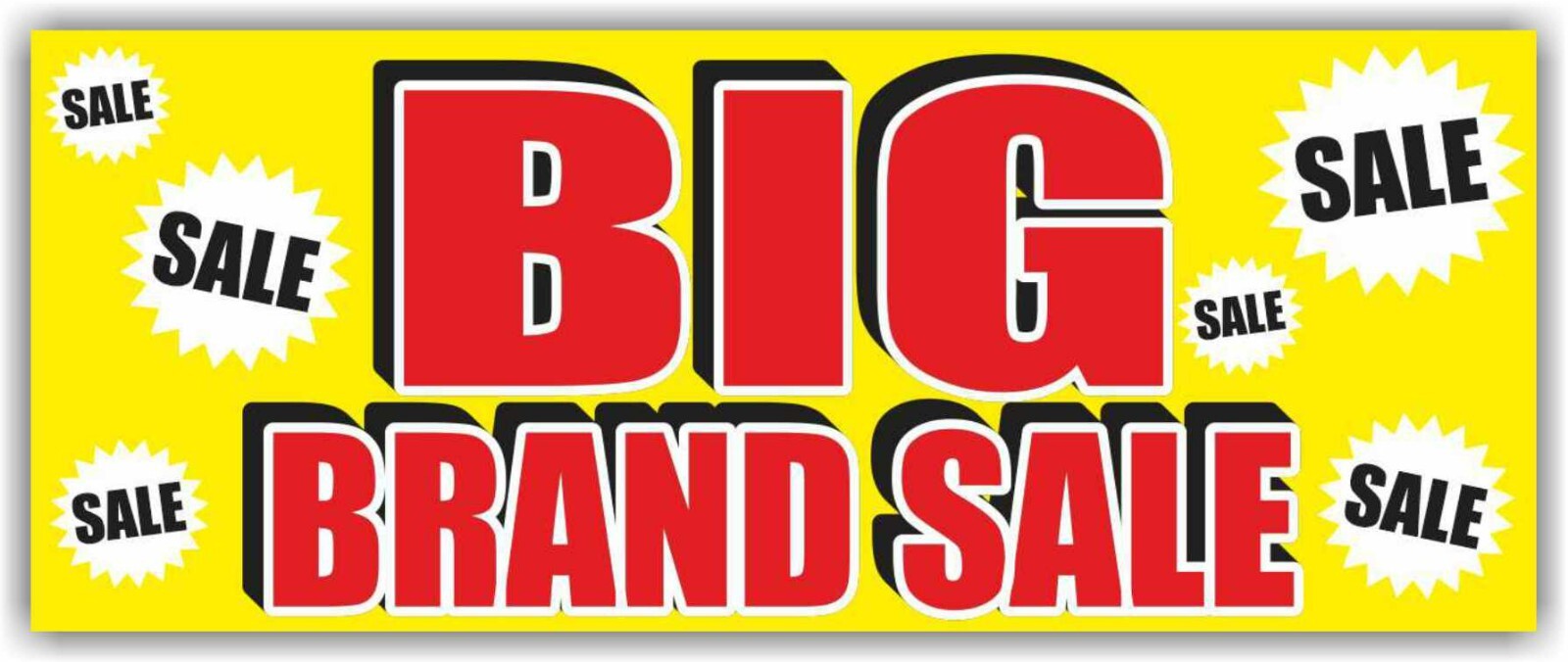 BIG BRAND SALE Advertising Banner Vinyl Mesh Sign discount boutique clearance