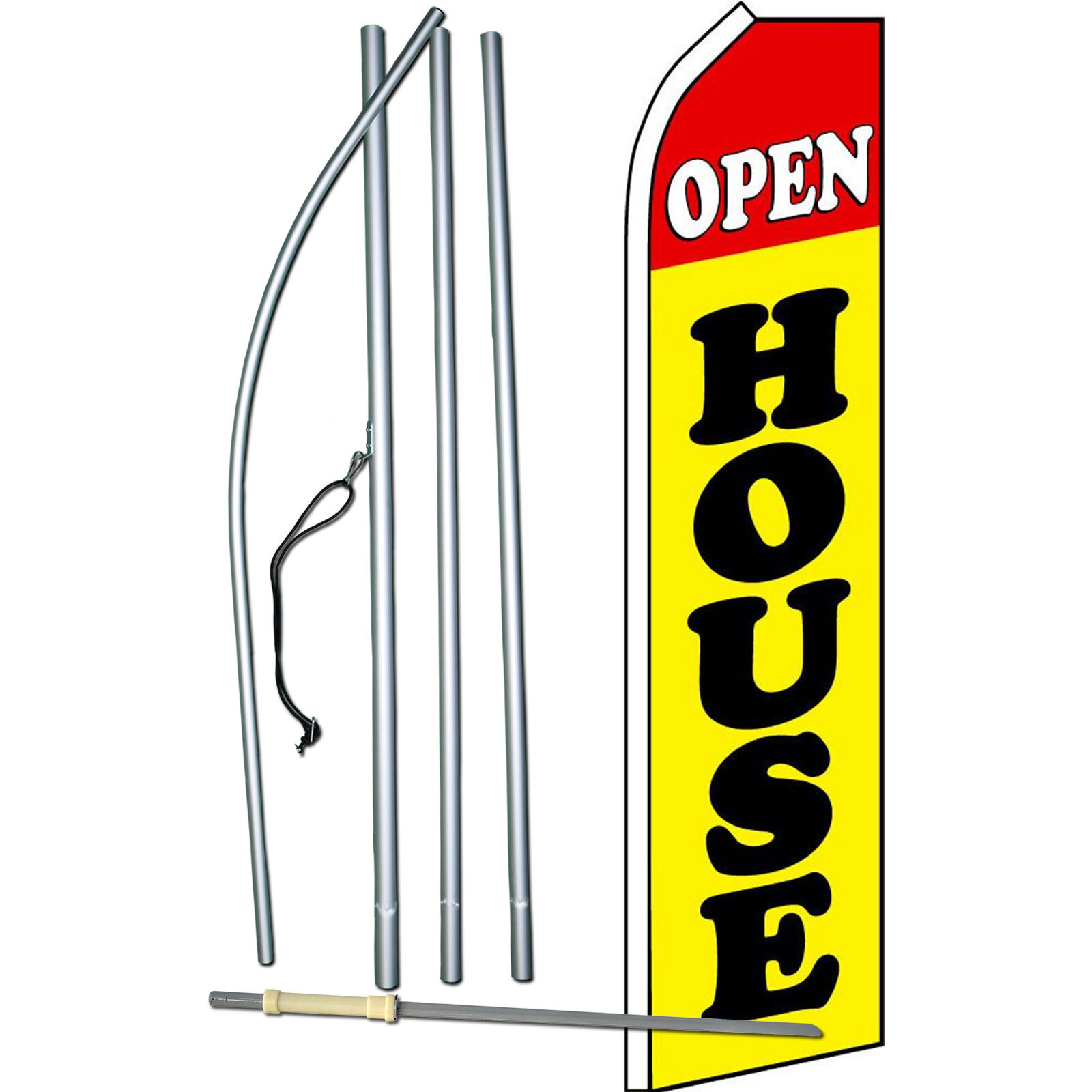 Open House Swooper Flag Kit