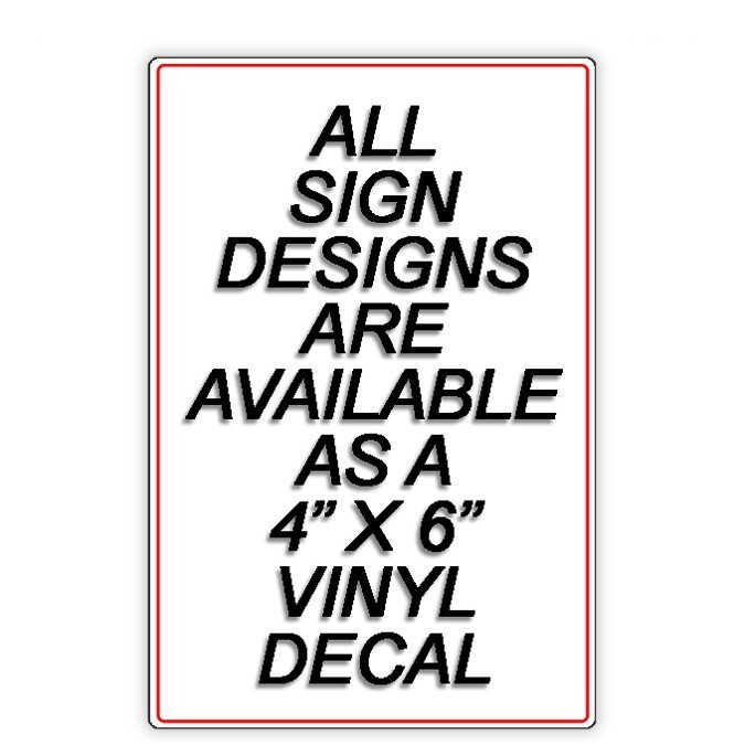 Property Protected By Video Surveillance WARNING Security Camera Metal Sign S031