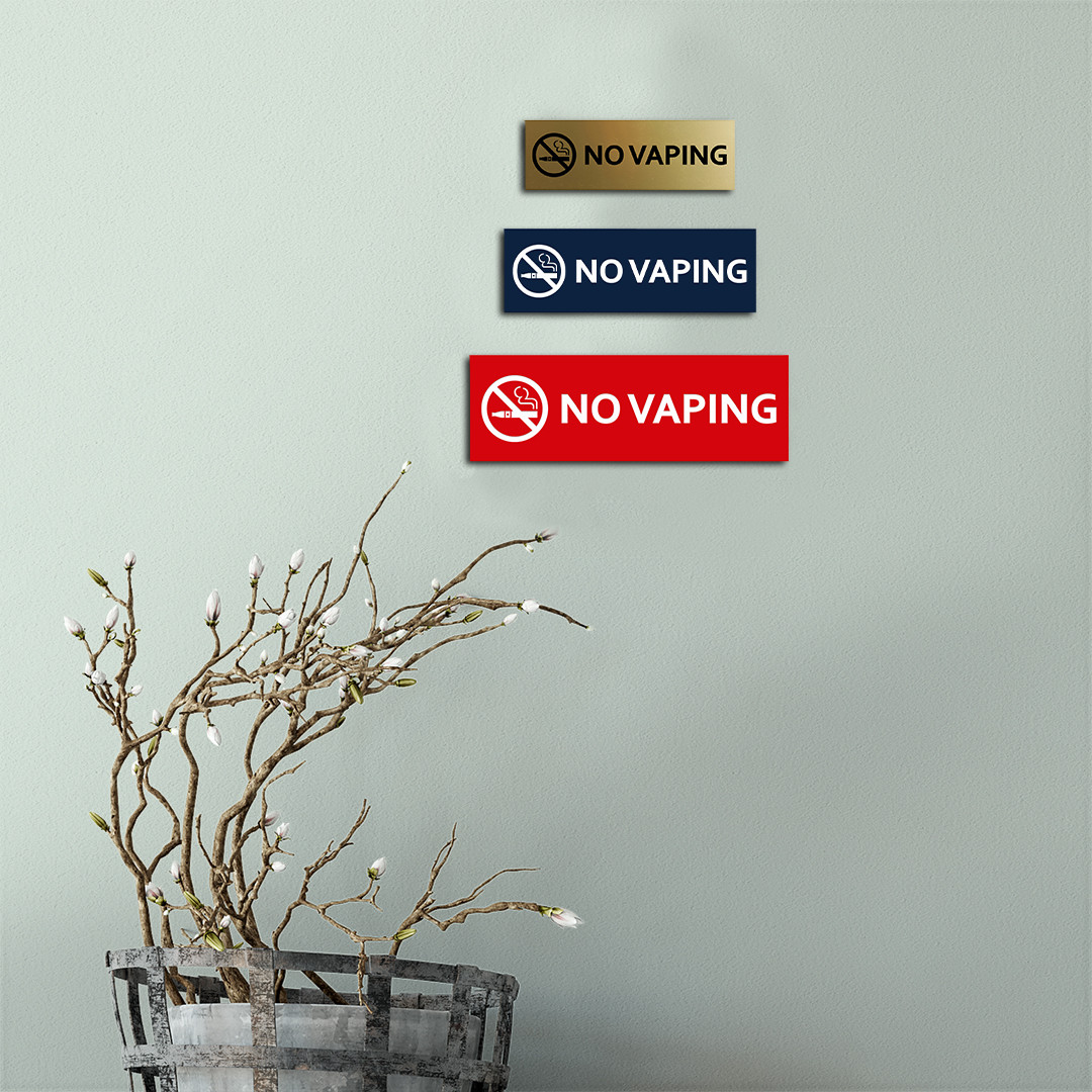 Basic No Vaping Sign