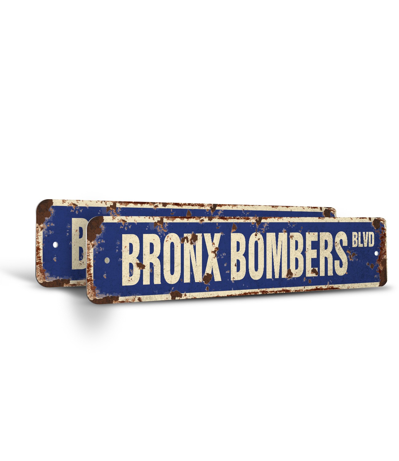 BRONX BOMBERS Vintage Style Street Sign Metal Road Sign new york baseball fan NY