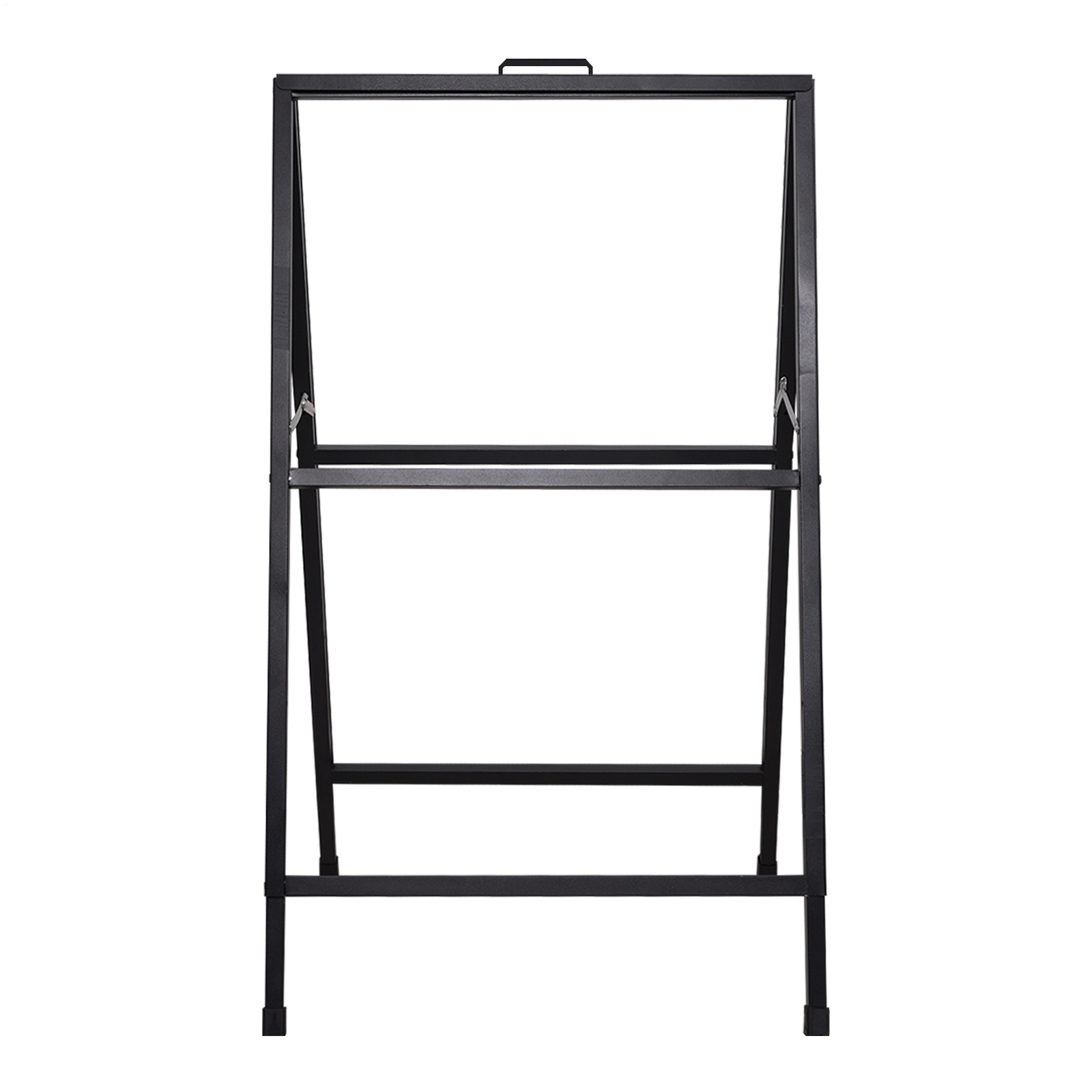 Double Side Sign Poster Metal Stand Advertising Display Board For Commercial