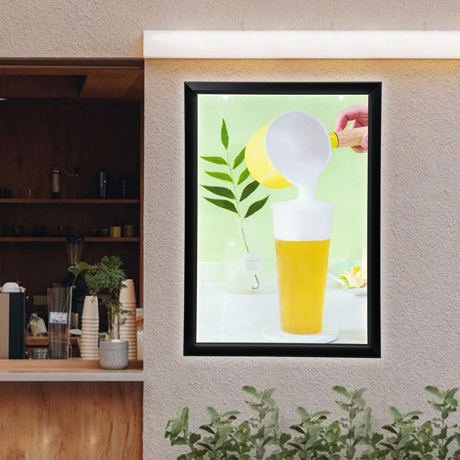 LED Poster Movie Frame Backlit Light Box Advertising Sign Display 24×33/ 27×40 »