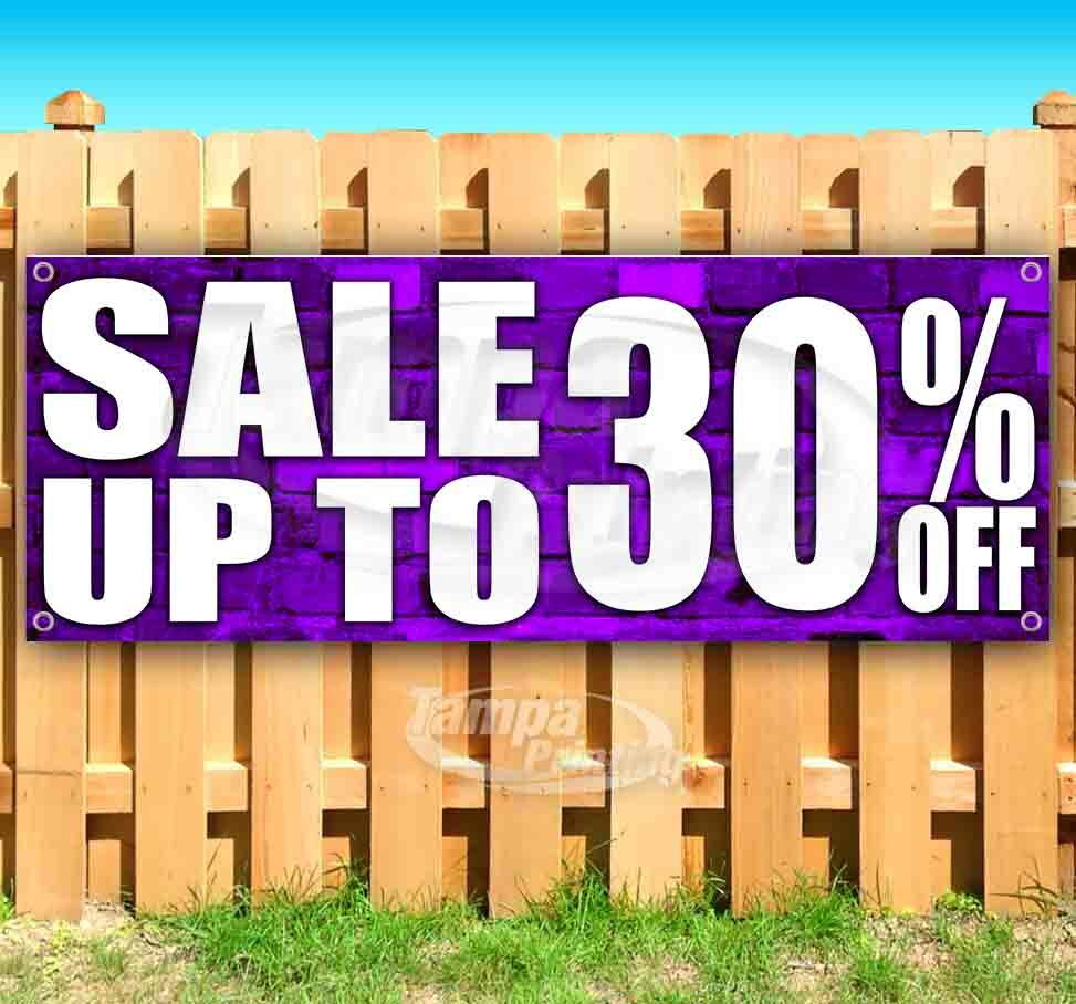 SALE UP TO 30% OFF Advertising Vinyl Banner Flag Sign Many Sizes USA DEALS