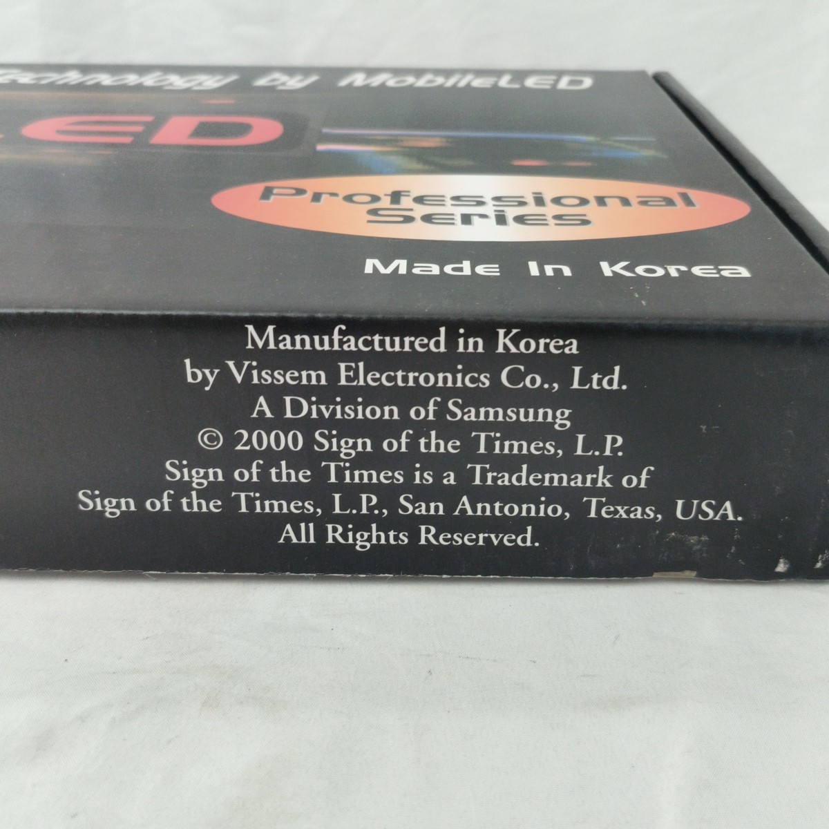 Mobile LED MD-550 Digital Display Red Scrolling Message Business & Vehicles 12v