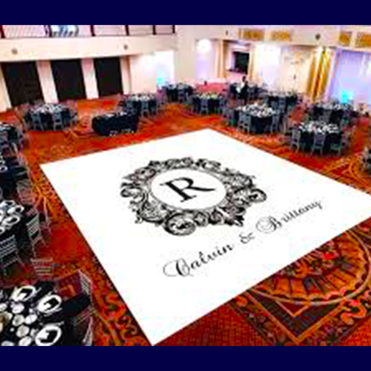 Custom Floor Decal (Dance Floor Wedding Party Decorations)