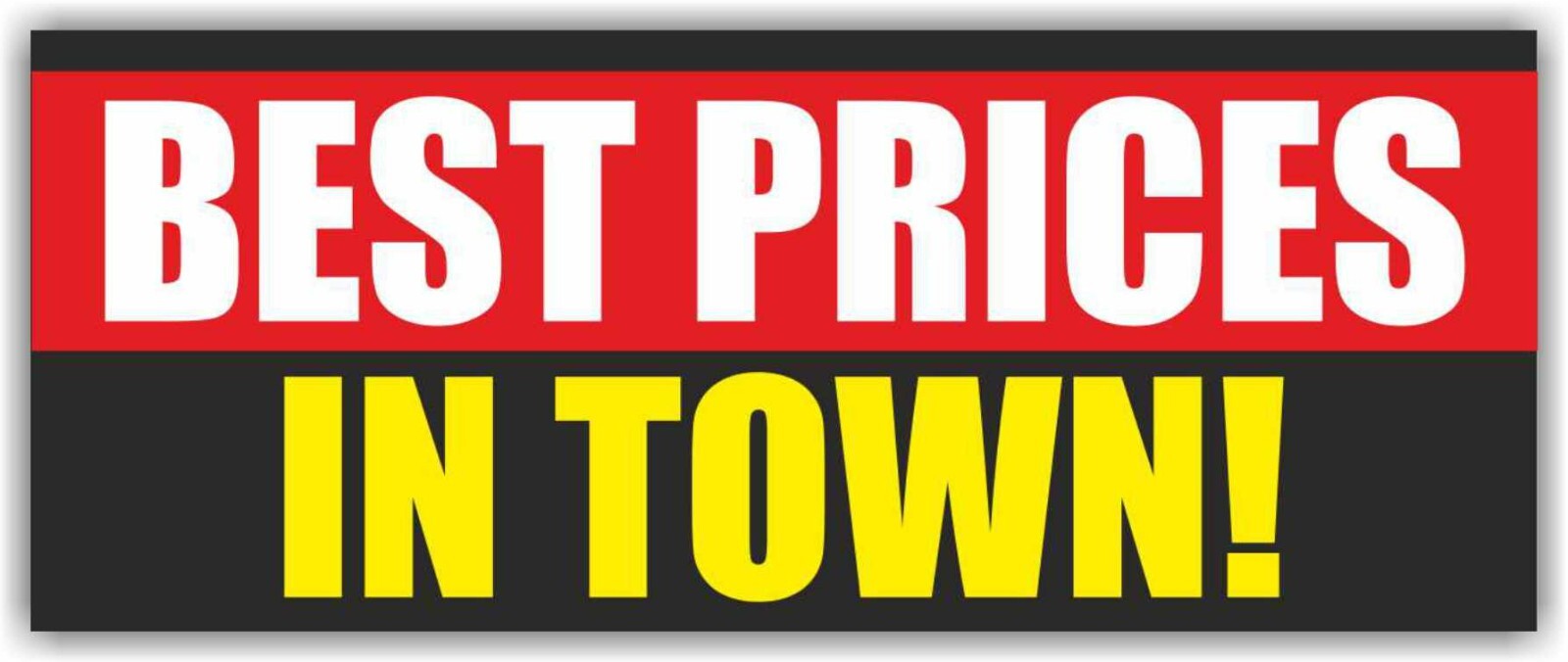 BEST PRICES IN TOWN Advertising Banner Vinyl Mesh Sign good fix sale best shop
