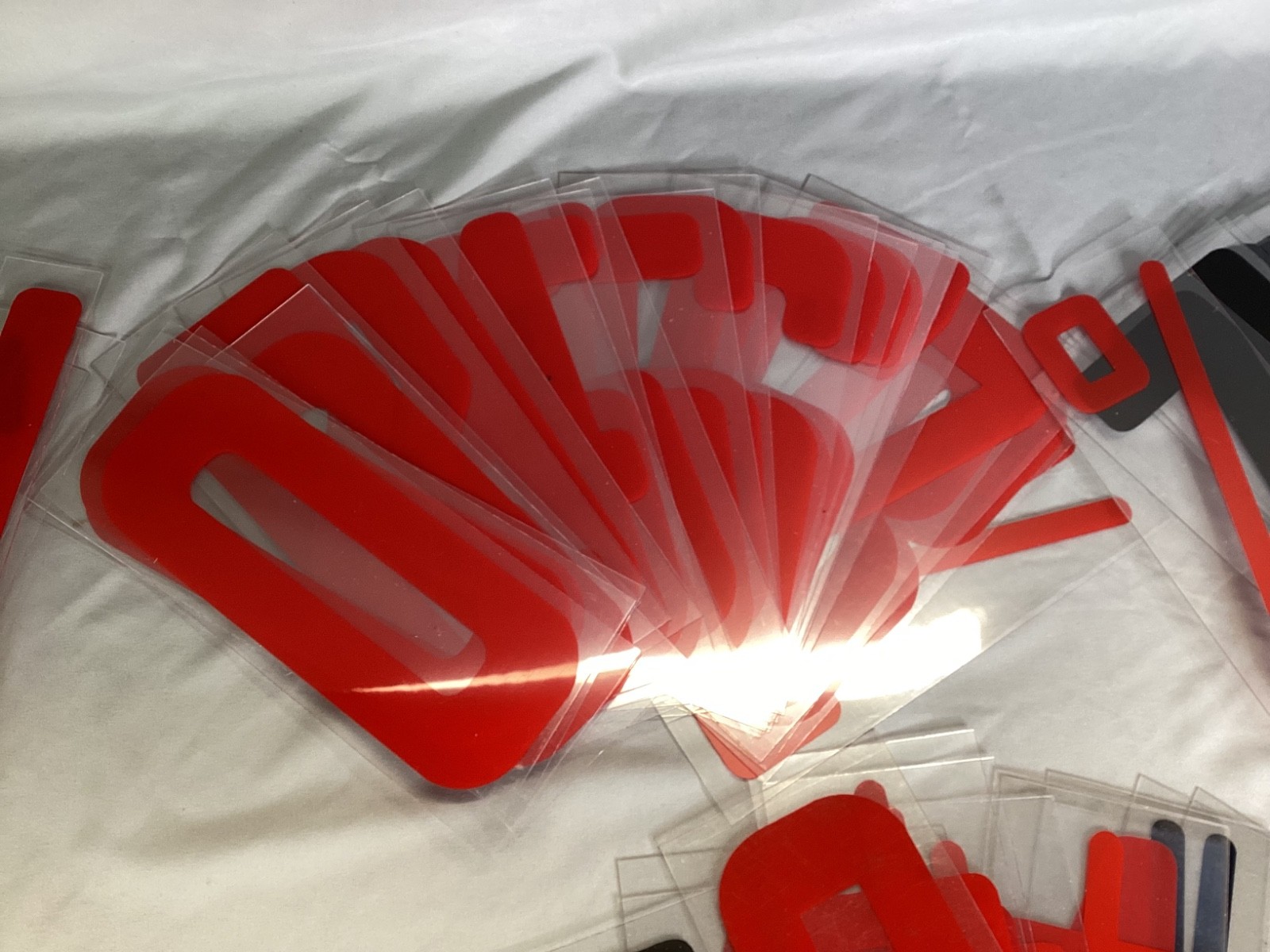 123 Pieces Marquee Sign Letters Numbers Symbols Plastic