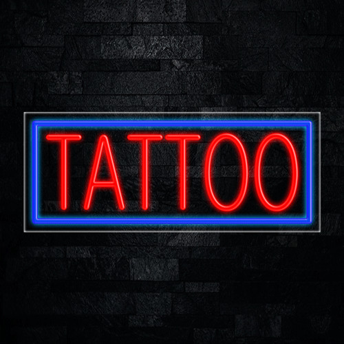 Tattoo LED Neon Sign 30&Prime;L x 12&Prime;H #30494