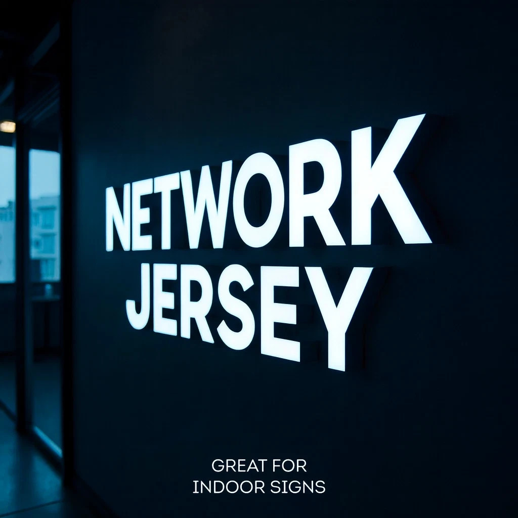 𝑵𝓙̶ Your Logo Custom 3D Channel Letters Illuminated & Non-Illuminated
