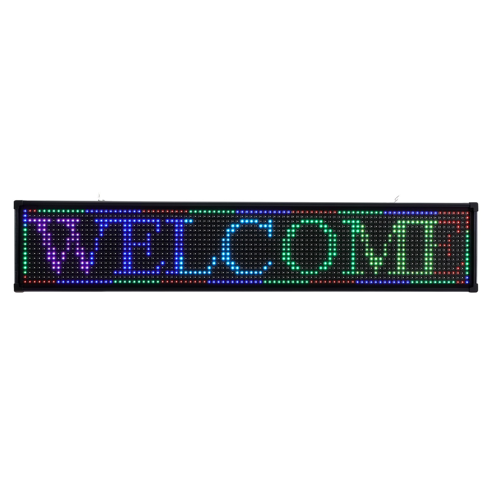 40 x 8-inch LED Seven-color Aluminum and Plastic Sign Outdoor Advertising Board