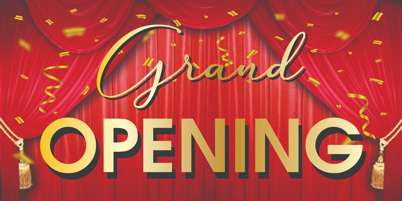 GRAND OPENING Advertising Vinyl Banner Flag Sign 72 x 36