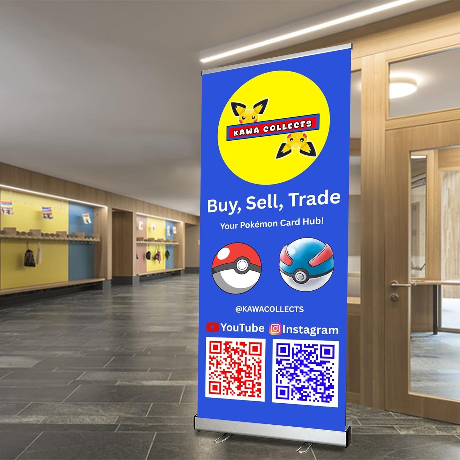 Retractable Banner Stand with Padded Bag 24&Prime; 31.5&Prime; 33.5&Prime;36&Prime;40&Prime;48&Prime;60&Prime;x72~80&Prime;