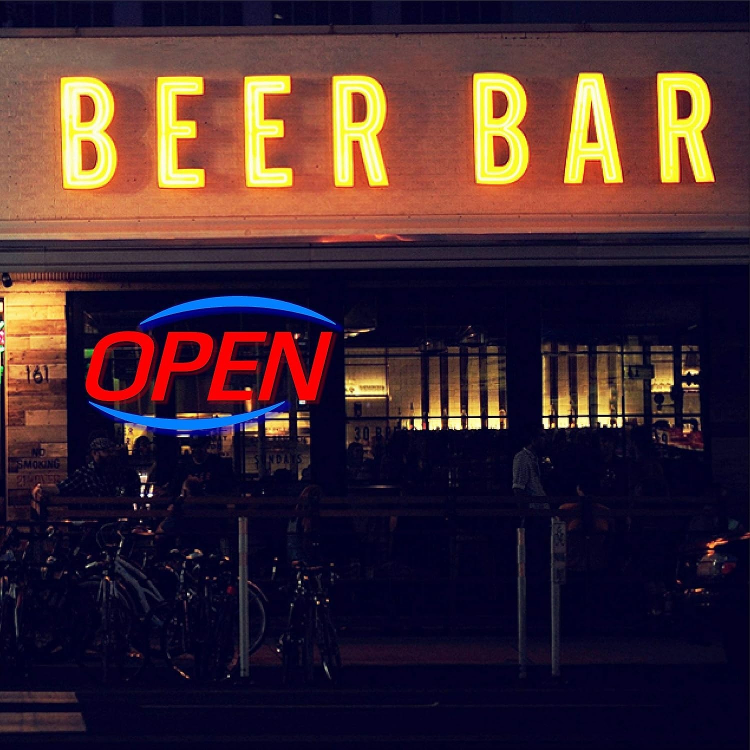 Large 32 » x 17 » LED Open Sign with Remote Control – Perfect for All Businesses
