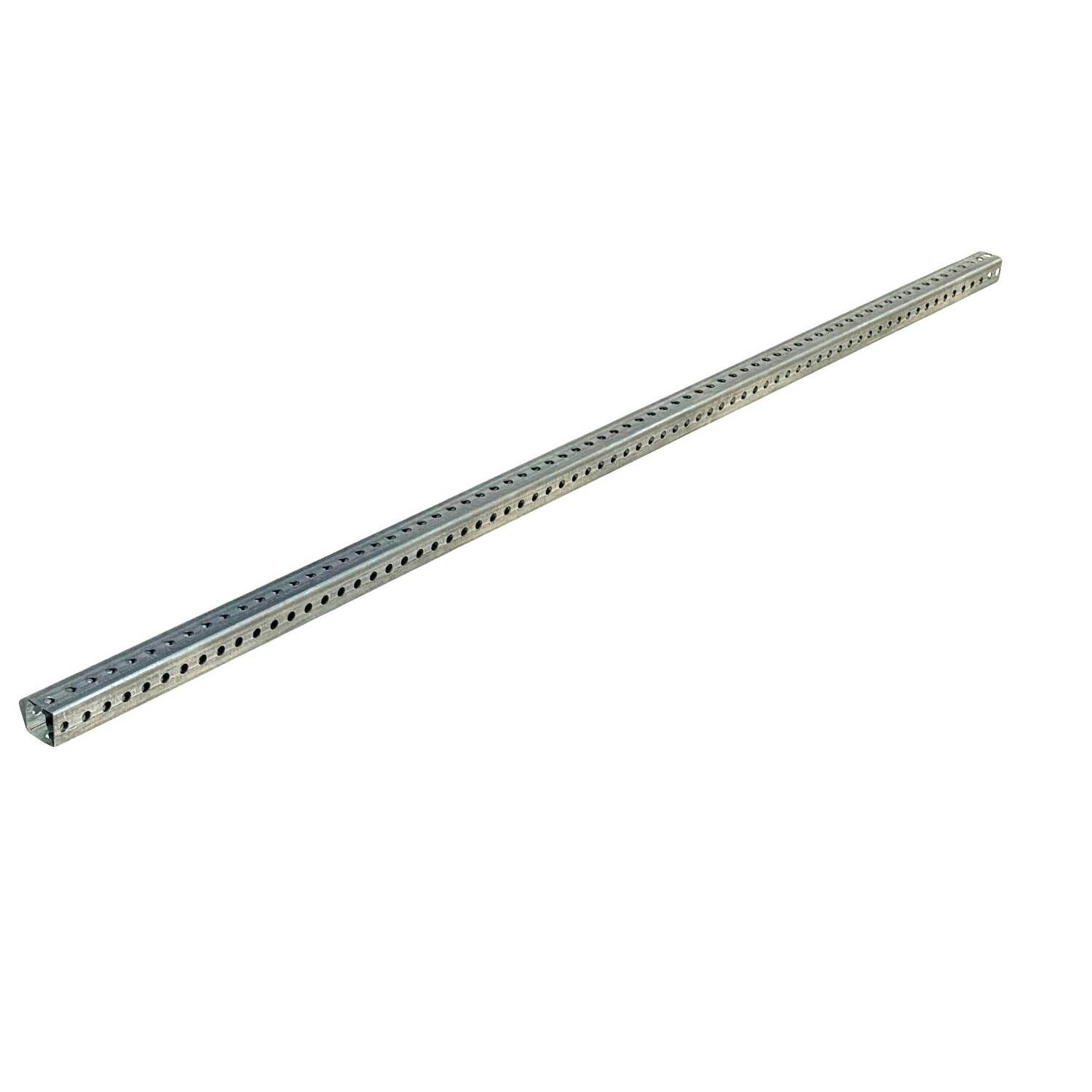 Sandbaggy 6 ft Galvanized Square Sign Post – 1-3/4&Prime; Wide – 7/16” Hole Diameter