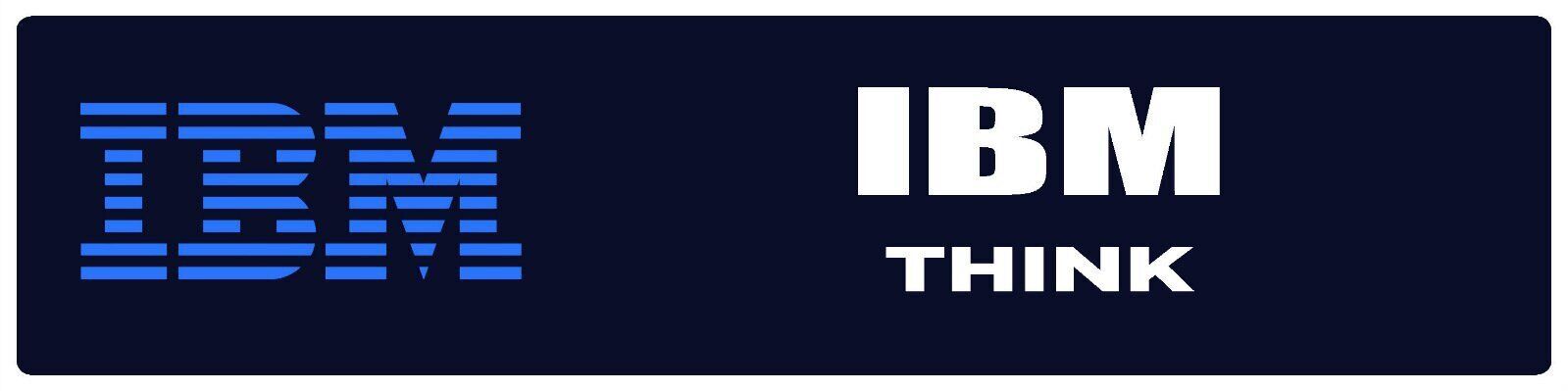 IBM | Branded Premium Decorative Display Sign | 6&Prime;h x 24&Prime;w
