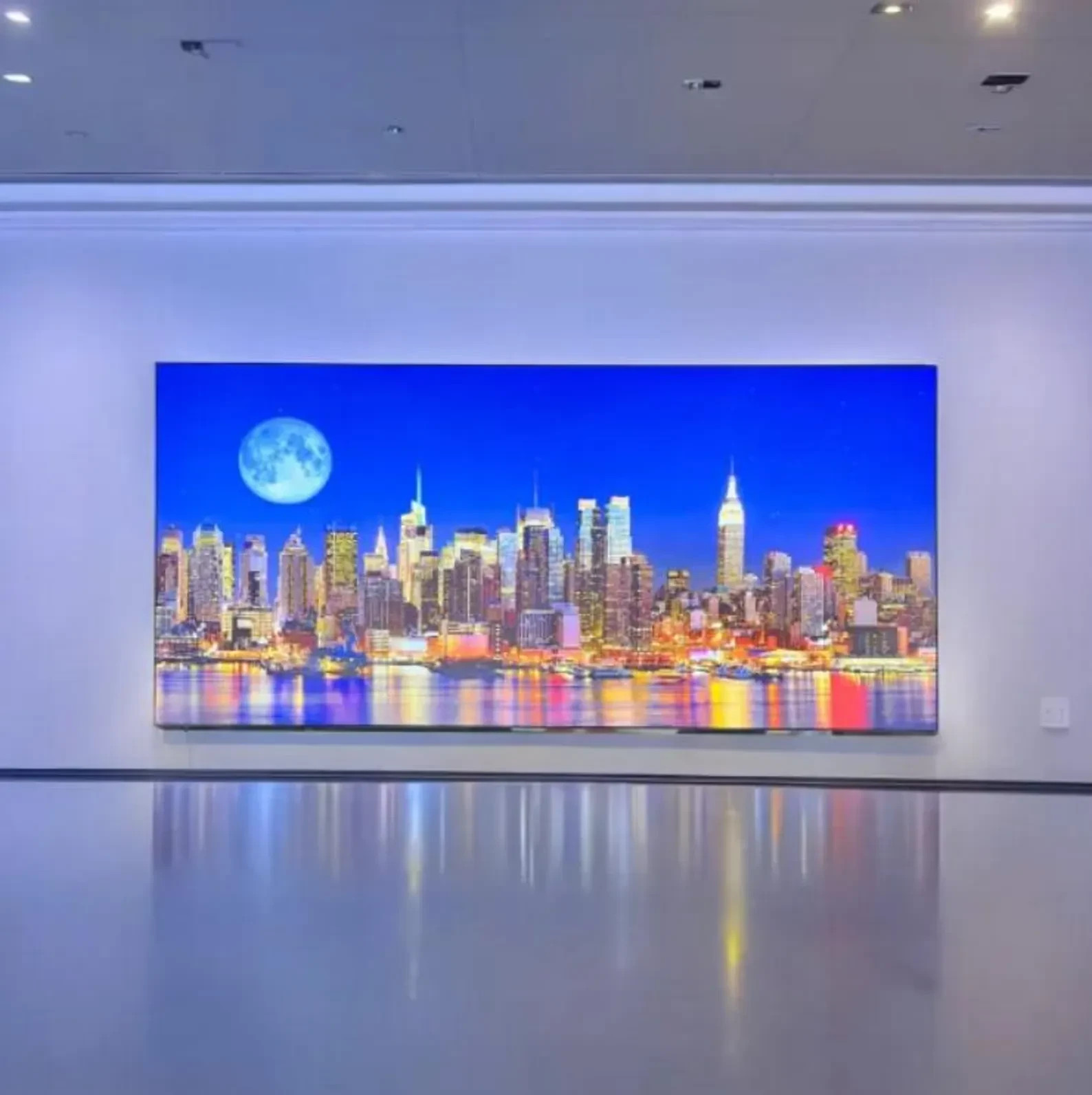 VΛ Light Box SEG Fabric Sign LED Frontlit Logo Custom UV Print Wall Sign