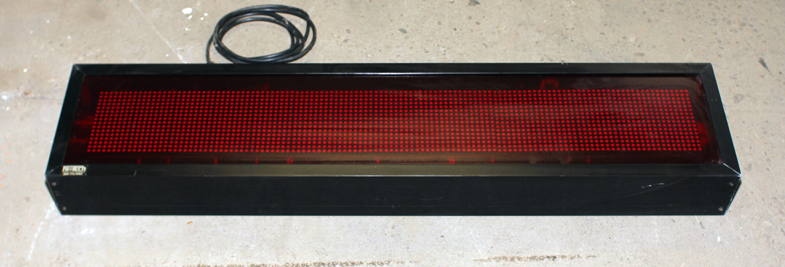 Marquee LED Display Hi Tech 36&Prime; x 5&Prime; Display area-PRE-OWNED