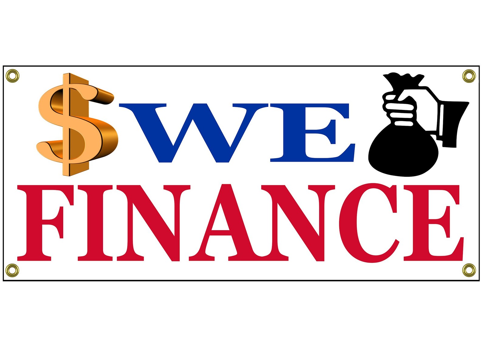 Rogue River Tactical We Finance Banner Retail Store Shop Business Sign 36&Prime; By…