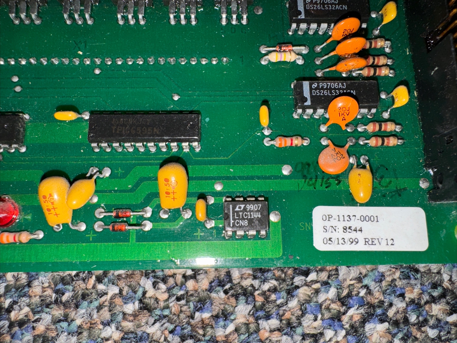 Daktronics Outdoor Led Message Center Driver OP-1137-0001