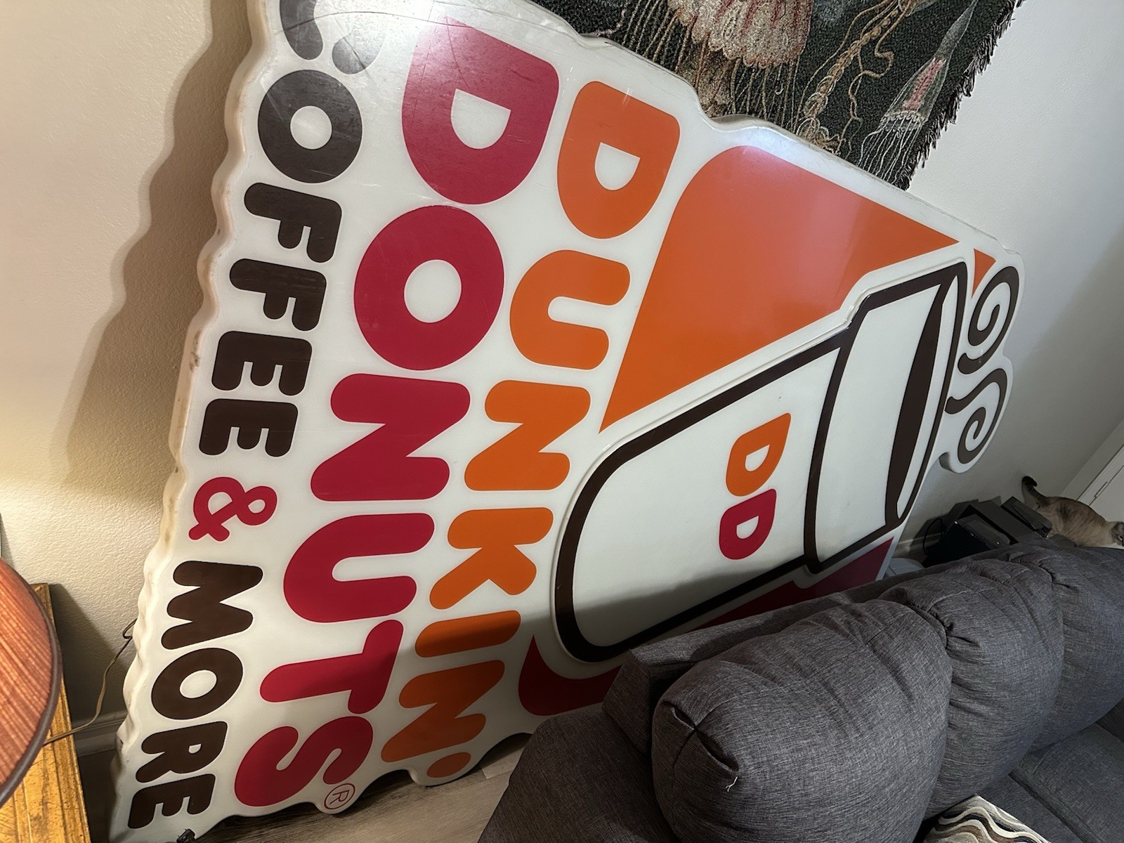 Dunkin&rsquo; Donuts Street Sign 120in