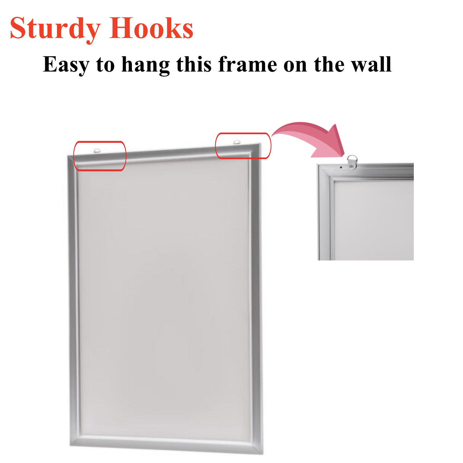 18&Prime;x24&Prime; LED Backlit Movie Poster Art Picture Frame Light Box Advertising Display