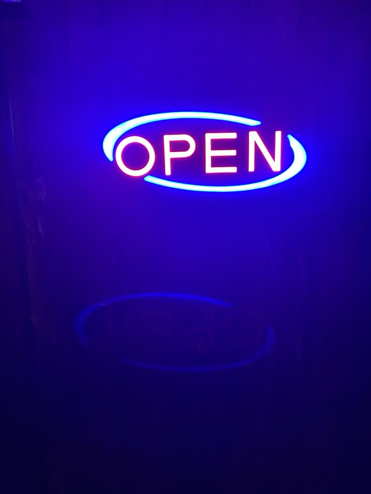 Open Sign For Business Mystiglo Horizontal Or Vertical Solid And Flashing