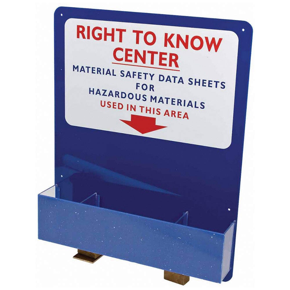 BRADY 2012 Right to Know Compliance Center,24 In. W 3ZM62